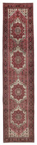 85X395 Dywan Gholtogh Orientalny Chodnikowy Ciemnoczerwony/Czarny (Wełna, Persja/Iran)