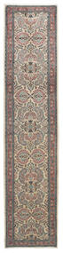 86X395 絨毯 オリエンタル サルーク 廊下 カーペット 茶色/ブラック (ウール, ペルシャ/イラン)