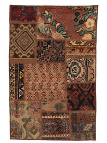  Persan Patchwork Covor 60X90 Maro/Negru 