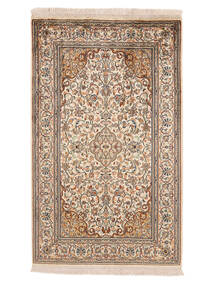  Orientalsk Kashmir Ren Silke Teppe 80X128 Brun/Oransje Silke, India Carpetvista
