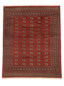 Orientalischer Pakistan Buchara 2Ply Teppich 247X305 Dunkelrot/Schwarz Wolle, Pakistan Carpetvista