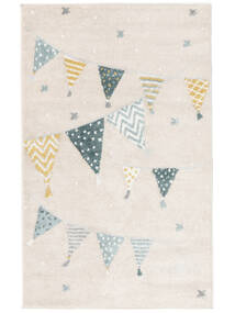  100X160 Kids Rug Small Celebration - Beige/Blue