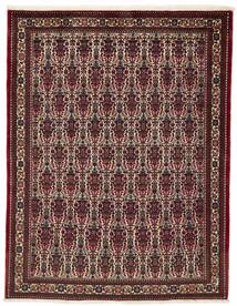  156X203 Abadeh Sherkat Vloerkleed Zwart/Bruin Perzië/Iran