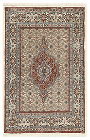 Moud Mahi Teppich 81X120 Braun/Schwarz Wolle, Persien/Iran