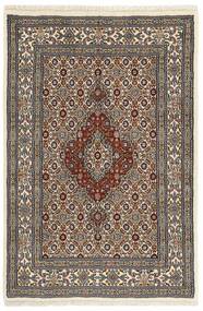 Moud Mahi Rug 81X121 Brown/Black Wool, Persia/Iran
