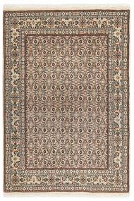 Moud Mahi Rug 100X146 Brown/Beige Wool, Persia/Iran