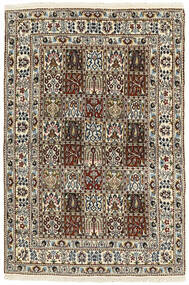  Orientalischer Moud Garden Teppich 98X146 Schwarz/Braun Persien/Iran