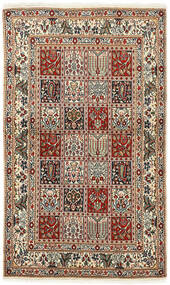 91X150 絨毯 ムード Garden オリエンタル ダークレッド/ブラック (ウール, ペルシャ/イラン)