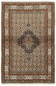 96X147 絨毯 ムード Mahi オリエンタル 茶色/ブラック (ウール, ペルシャ/イラン)