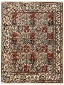 絨毯 オリエンタル ムード Garden 147X190 茶色/ブラック ( ペルシャ/イラン)