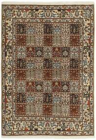 絨毯 ムード Garden 144X193 茶色/ブラック (ウール, ペルシャ/イラン)