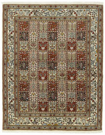 148X190 絨毯 ムード Garden オリエンタル 茶色/ブラック (ウール, ペルシャ/イラン)