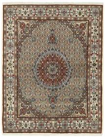 絨毯 オリエンタル ムード Mahi 144X190 茶色/ブラック ( ペルシャ/イラン)