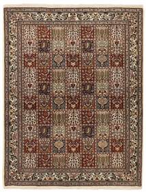 絨毯 オリエンタル ムード Garden 149X193 茶色/ブラック ( ペルシャ/イラン)