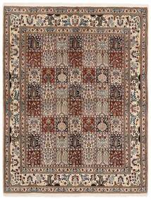  Moud Garden Rug 151X196 Persian Wool Brown/Black Small