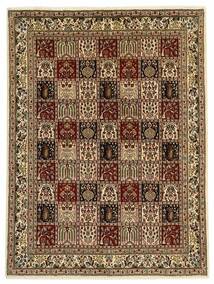  Orientalischer Moud Garden Teppich 150X202 Braun/Schwarz Wolle, Persien/Iran