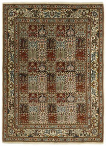 150X200 絨毯 ムード Garden オリエンタル ブラック/茶色 (ウール, ペルシャ/イラン)