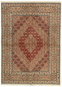 絨毯 ペルシャ ムード Mahi 143X200 茶色/ブラック (ウール, ペルシャ/イラン)