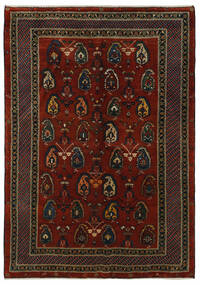  Persian Kashkuli Rug 165X245 Black/Brown