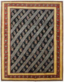 絨毯 ペルシャ Kashkuli 228X295 ブラック/オレンジ (ウール, ペルシャ/イラン)