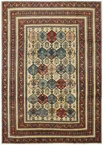 絨毯 Kashkuli 252X356 ブラック/茶色 大きな (ウール, ペルシャ/イラン)