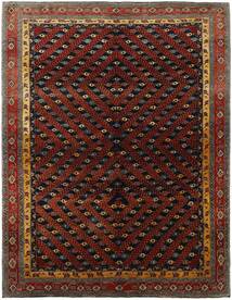 絨毯 Kashkuli 195X255 ブラック/茶色 (ウール, ペルシャ/イラン)