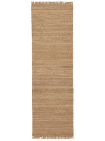  Indoor/Outdoor Rug 80X250 Small Solista Plain Jute - Beige