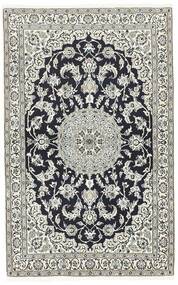 120X187 絨毯 ナイン 9 La オリエンタル ブラック/グリーン (ペルシャ/イラン)