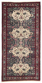  Persian Baluch Rug 100X200 Black/Dark Red (Wool, Persia/Iran)