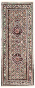 75X200 絨毯 ムード オリエンタル 廊下 カーペット 茶色/ダークレッド (ウール, ペルシャ/イラン)