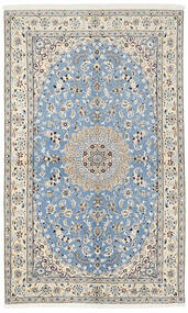  150X251 Nain 9 La Teppich Grau/Beige Persien/Iran