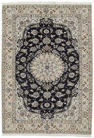 153X240 絨毯 オリエンタル ナイン 9 La ブラック/茶色 (ウール, ペルシャ/イラン)