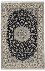154X244 Nain 9 La Matta Orientalisk Svart/Brun ( Persien/Iran)