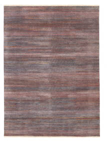  269X366 Striped Large Grass Rug Wool, Carpetvista