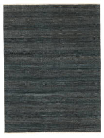 絨毯 Grass 277X368 ブラック/ダークグレー 大きな (ウール, インド)