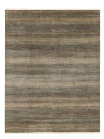 237X302 Grass Rug Modern Brown/Black (Wool, India) Carpetvista