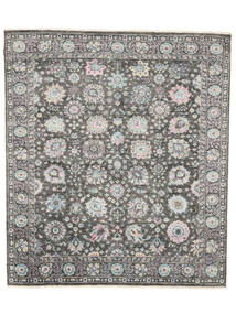  243X289 Contemporary Design Teppich Grau/Schwarz Indien Carpetvista