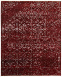 244X290 Damask Offer Teppich Moderner Schwarz/Dunkelrot (Wolle, Indien)