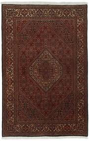 142X221 絨毯 オリエンタル ビジャー Zandjan ブラック/茶色 (ウール, ペルシャ/イラン)