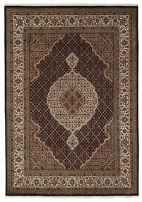  Orientalischer Täbriz Indi Teppich 171X243 Braun/Schwarz Wolle, Indien