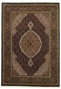  Oriental Tabriz Indi Rug 169X241 Black/Brown Wool, India