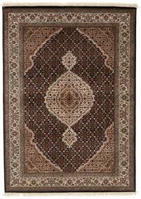 絨毯 オリエンタル タブリーズ Indi 145X203 茶色/ブラック (ウール, インド)