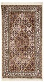  Orientalischer Täbriz Indi Teppich 90X163 Braun/Schwarz Wolle, Indien