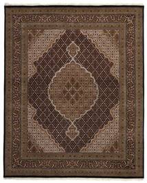 254X310 Tabriz Indi Rug Oriental Brown/Black Large (Wool, India)