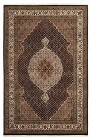 絨毯 オリエンタル タブリーズ Indi 195X300 茶色/ブラック (ウール, インド)