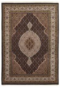  Oriental Tabriz Indi Rug 172X243 Brown/Black Wool, India