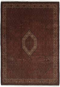 248X355 絨毯 ビジャー Zandjan オリエンタル ブラック/茶色 (ウール, ペルシャ/イラン)