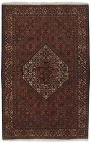 Bidjar Zandjan Teppich 144X220 Schwarz/Braun Wolle, Persien/Iran