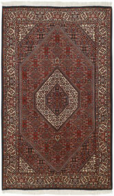  Orientalisk Bidjar Zandjan Matta 116X193 Svart/Mörkröd Ull, Persien/Iran