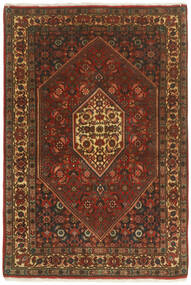 100X148 絨毯 オリエンタル ビジャー Zandjan ブラック/茶色 (ウール, ペルシャ/イラン)